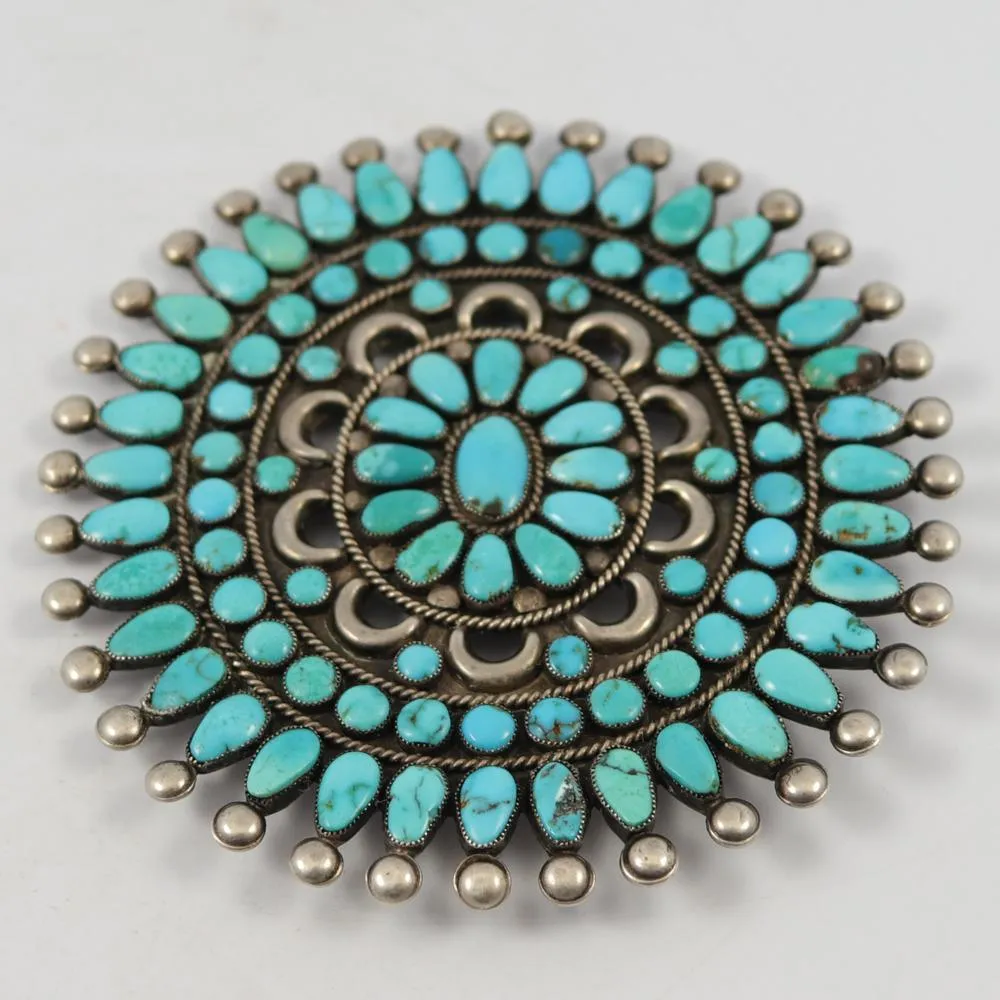 1969 Turquoise Pin