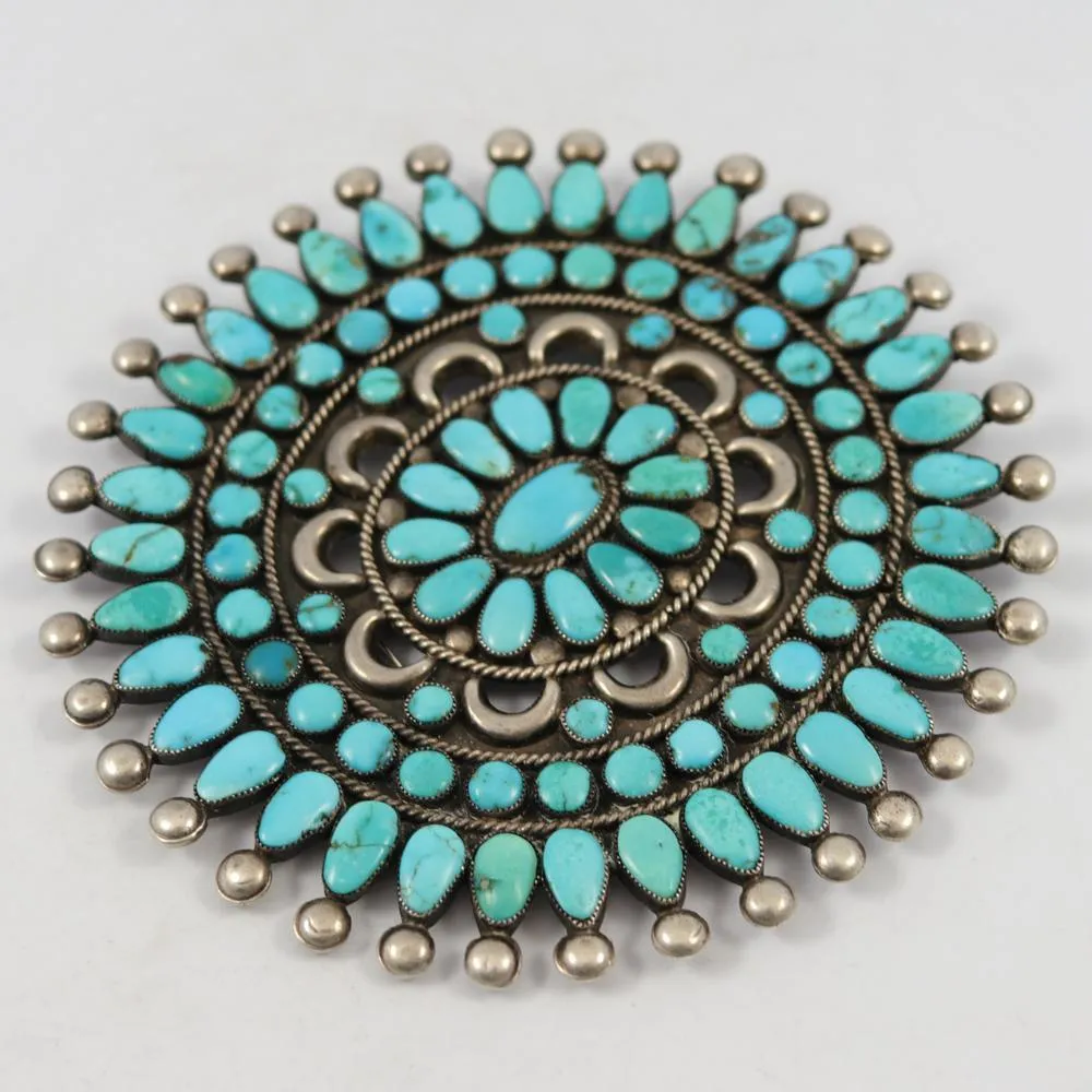 1969 Turquoise Pin