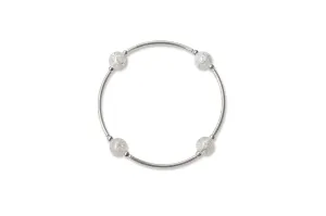 8mm Snowflake Quartz Blessing Bracelet