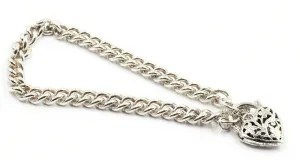 925 Sterling Silver Curb Link Chain Bracelet