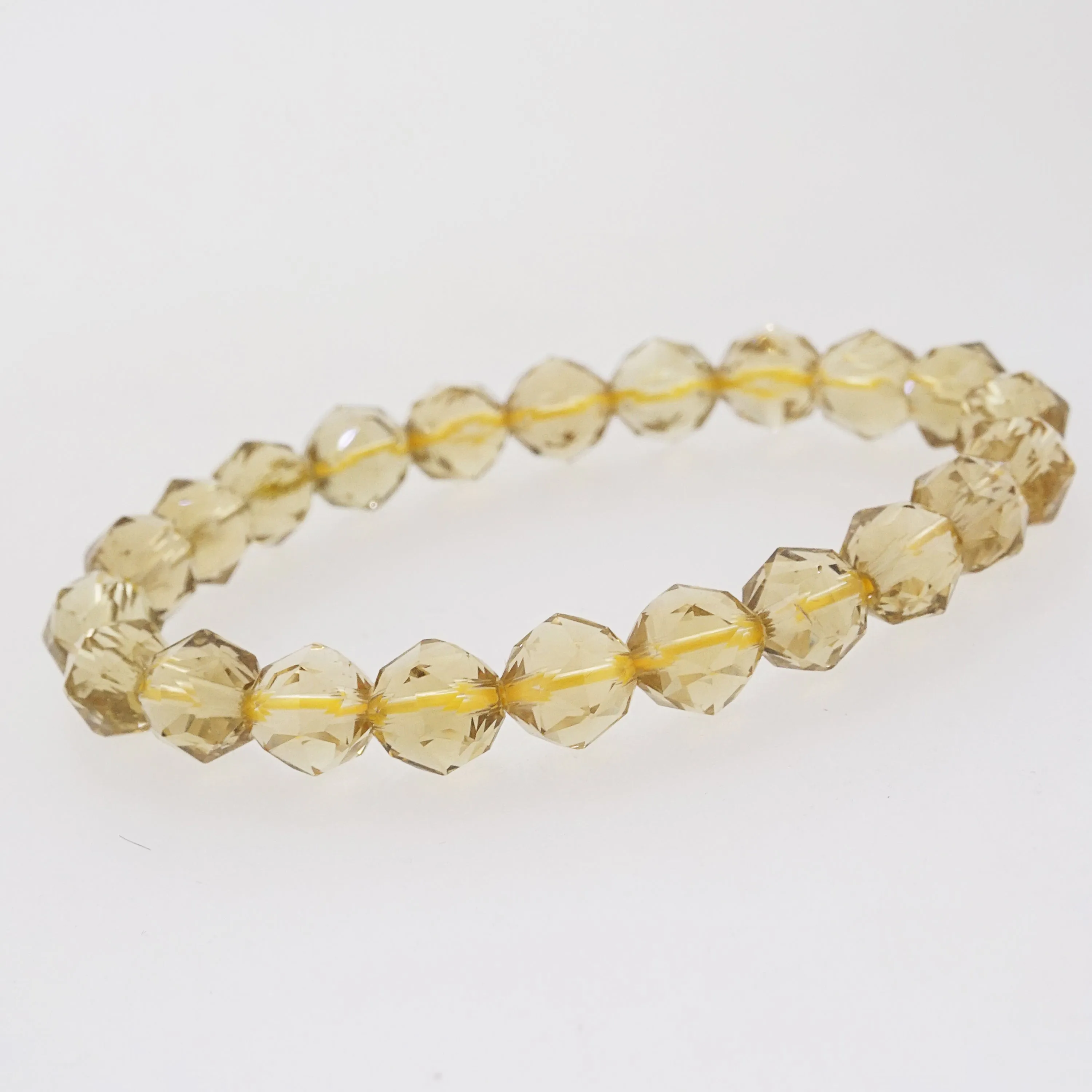 A-Grade Citrine Star Facets 8mm