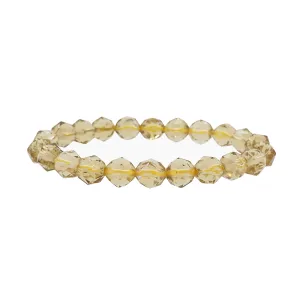 A-Grade Citrine Star Facets 8mm