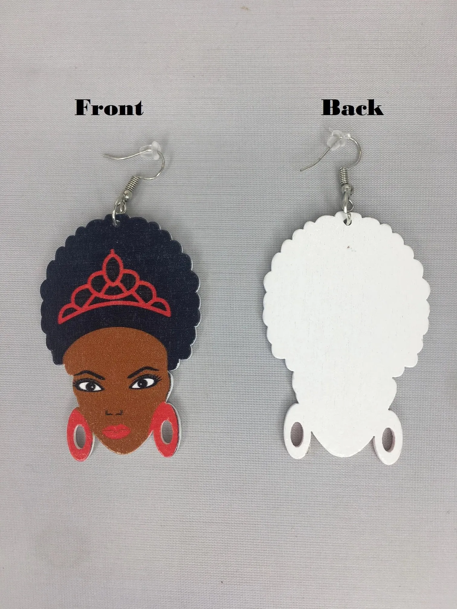 Afro Princess earrings | Natural hair earrings | Afrocentric earrings | jewelry | accessories