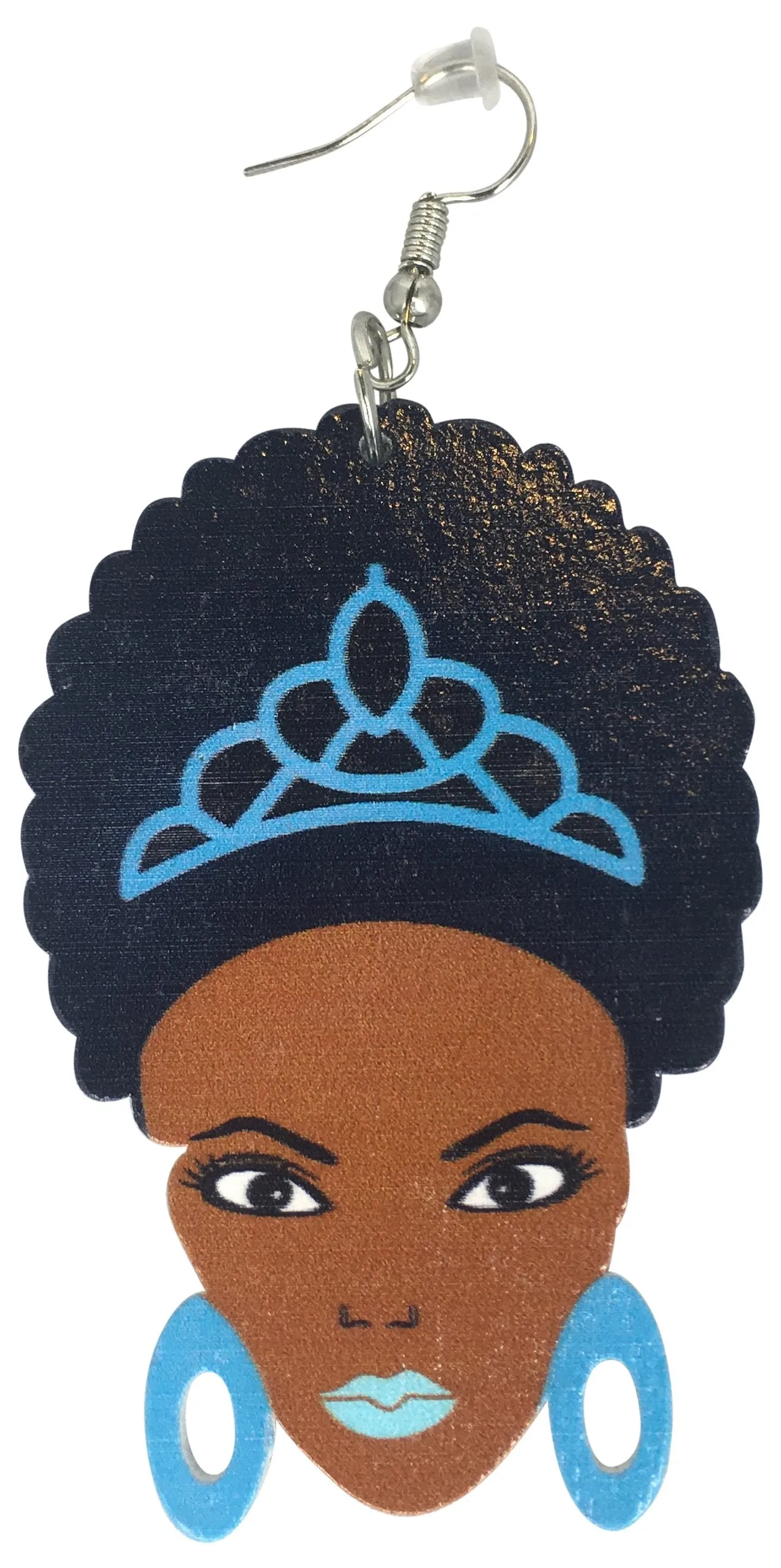 Afro Princess earrings | Natural hair earrings | Afrocentric earrings | jewelry | accessories