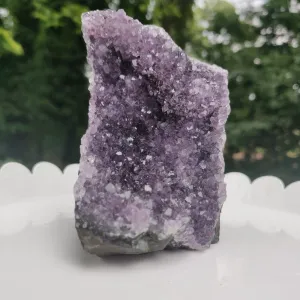 Amethyst Geode Free Form, Cut Base (#24)