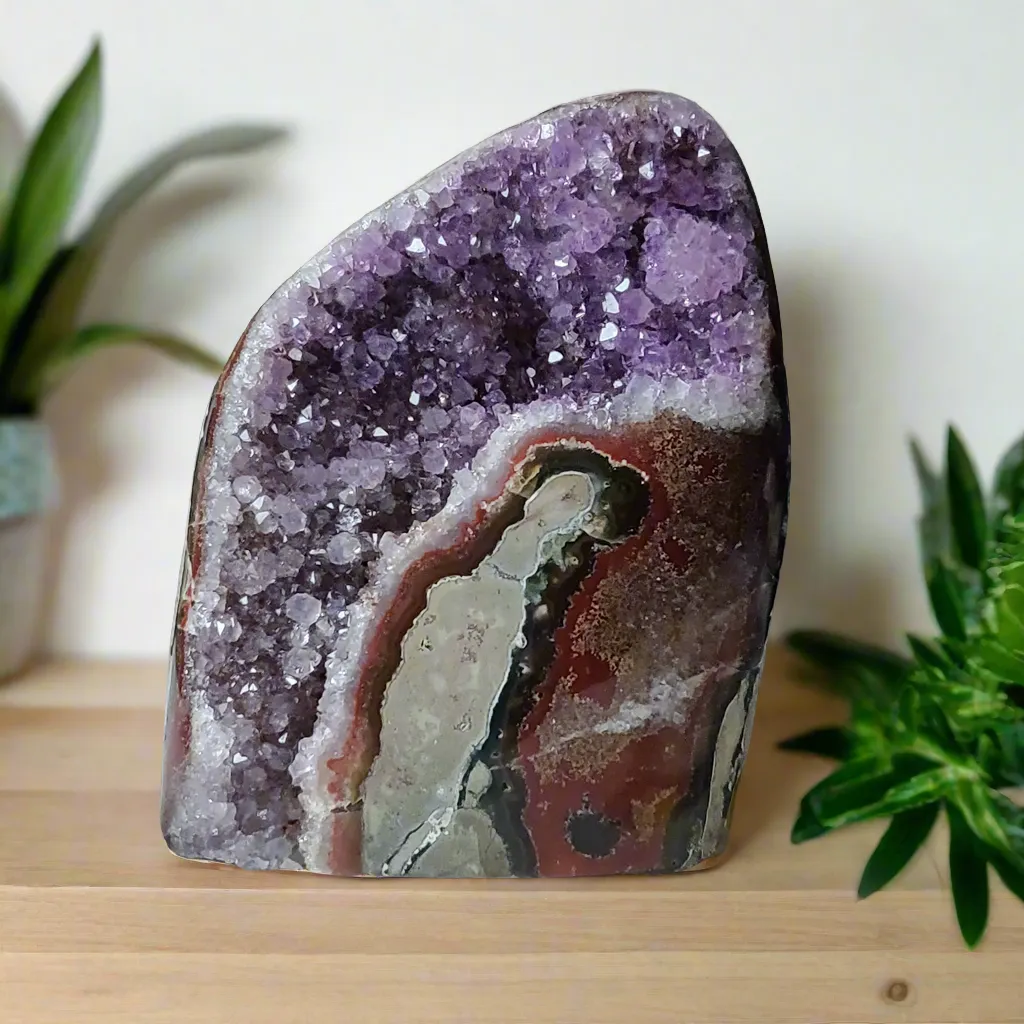 Amethyst Geode Free Form, Polished (#9)