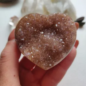 Amethyst Geode Heart (#G11)