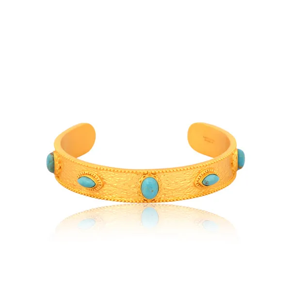 Aphrodite Cuff - Turquoise