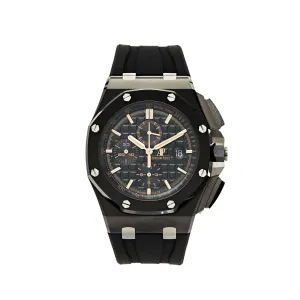 Audemars Piguet Royal Oak Offshore 26405CE.OO.A002CA.02 Selfwinding Chronograph Black Ceramic (2017)