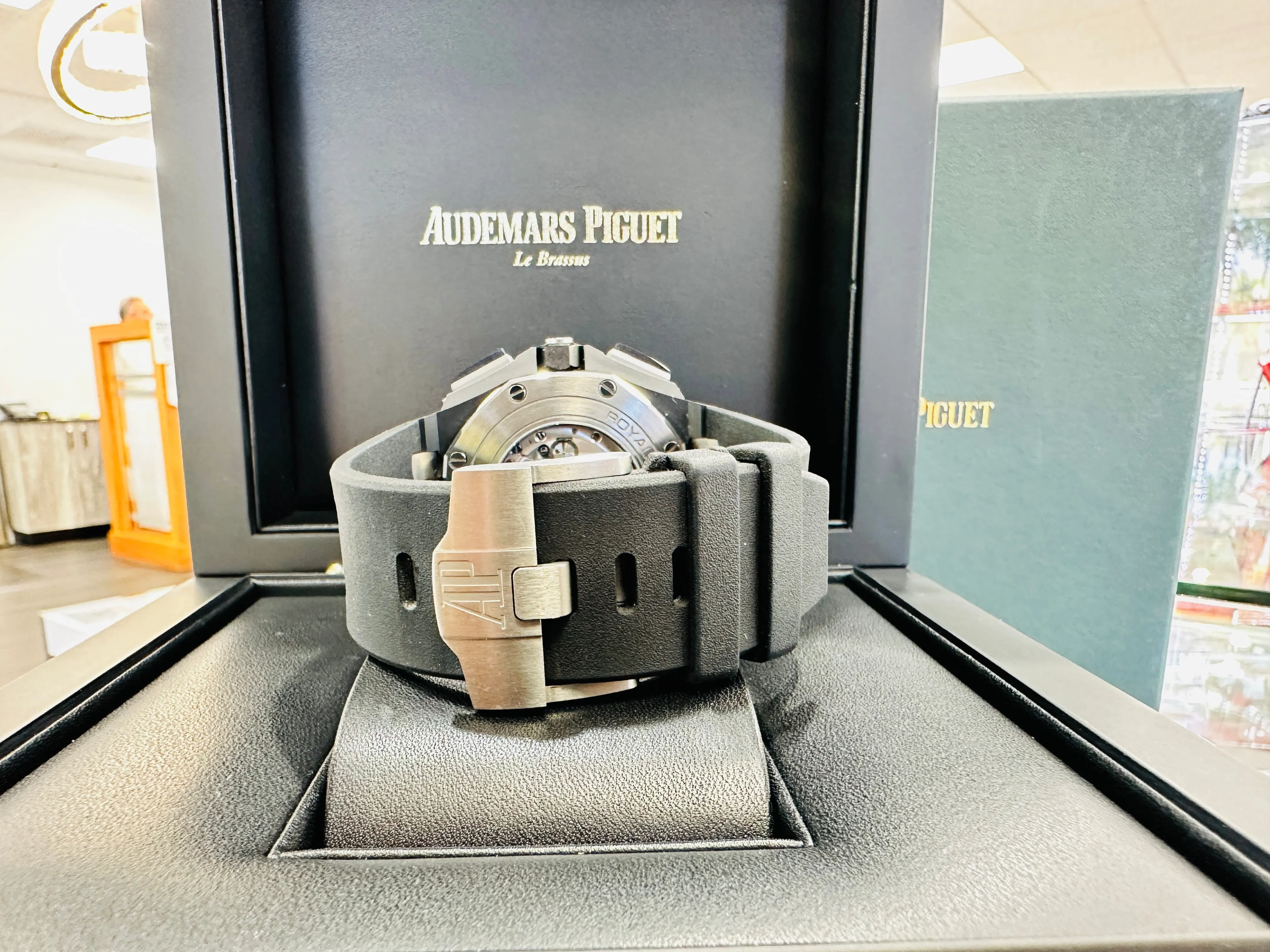 Audemars Piguet Royal Oak Offshore Chronograph Black Ceramic 26402CE.OO.A002CA.01 Box And Papers