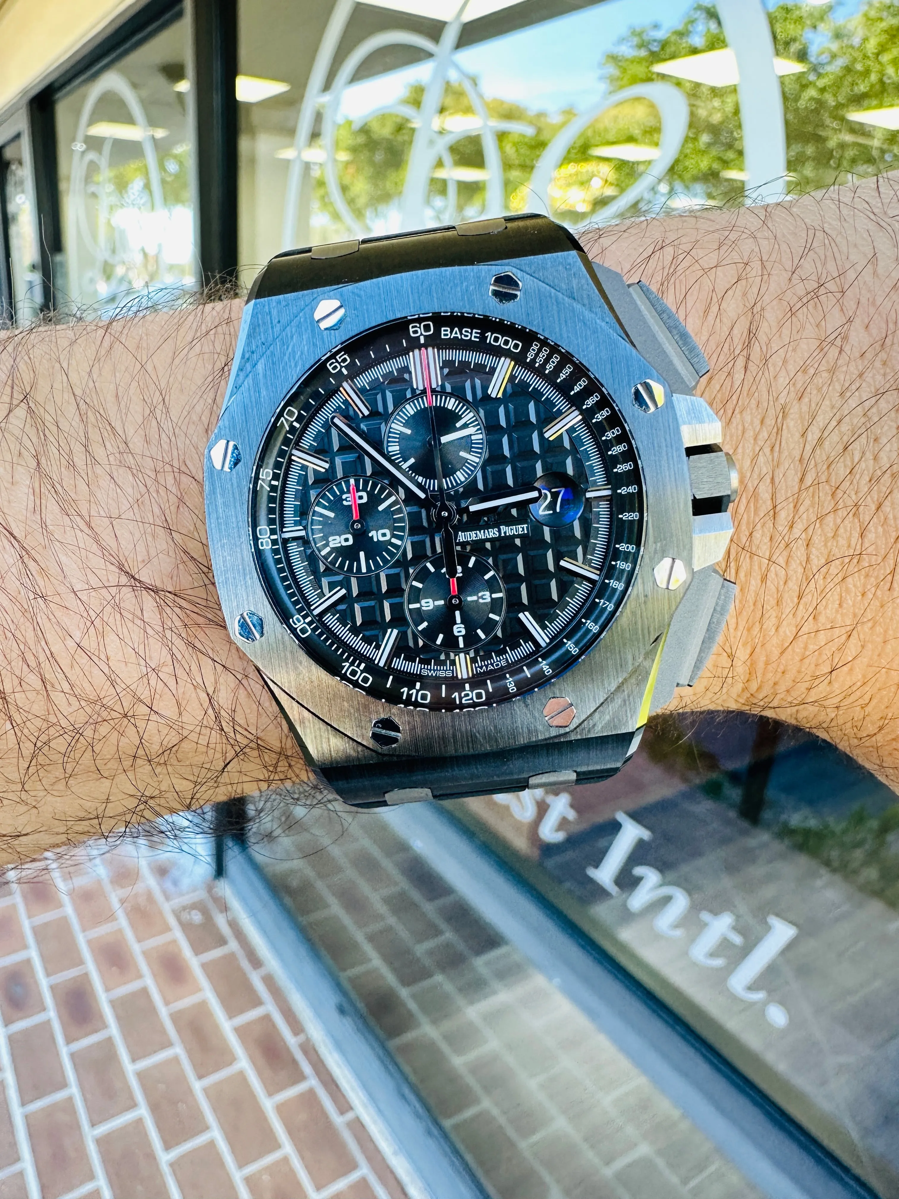 Audemars Piguet Royal Oak Offshore Chronograph Black Ceramic 26402CE.OO.A002CA.01 Box And Papers