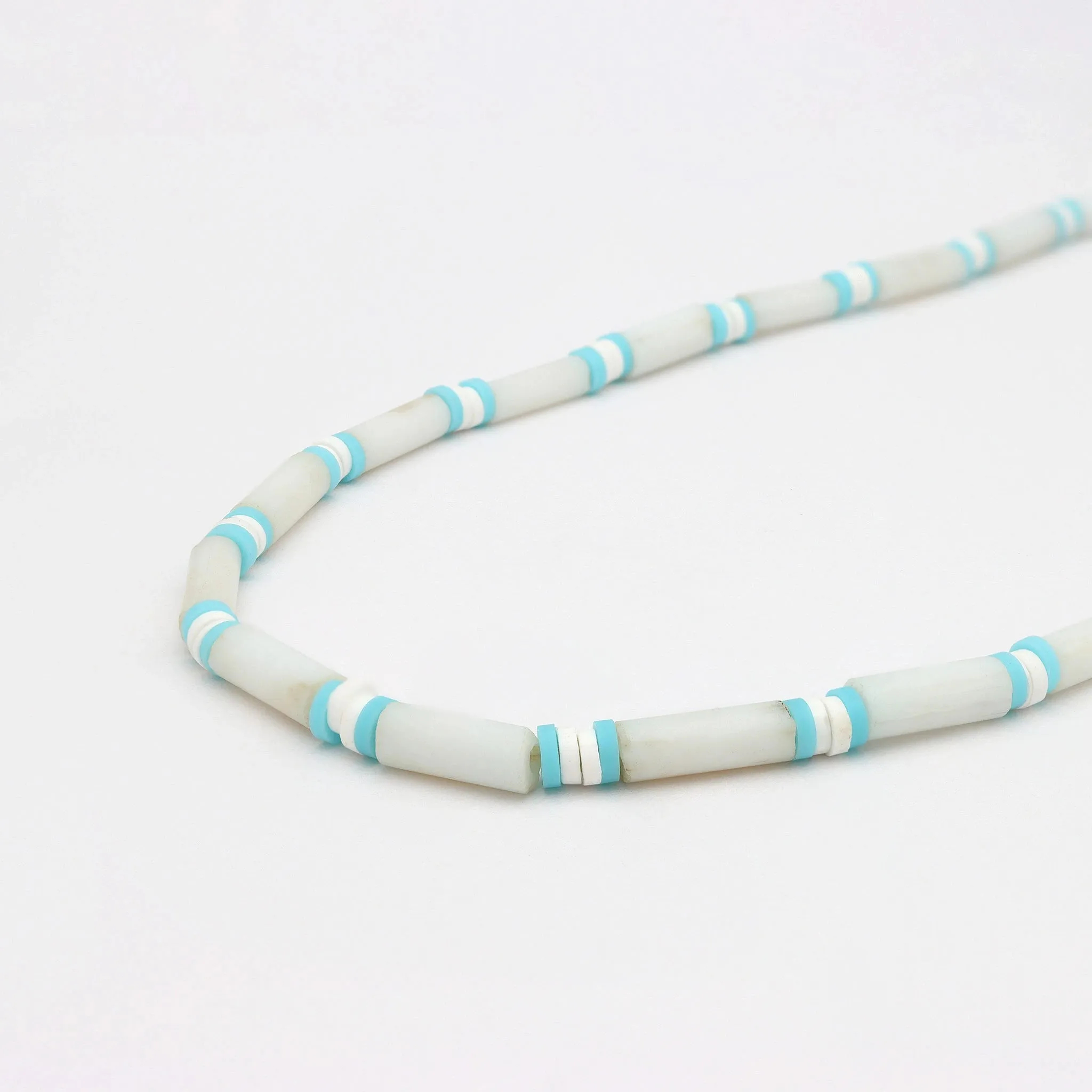 Azure Shores Beaded Necklace