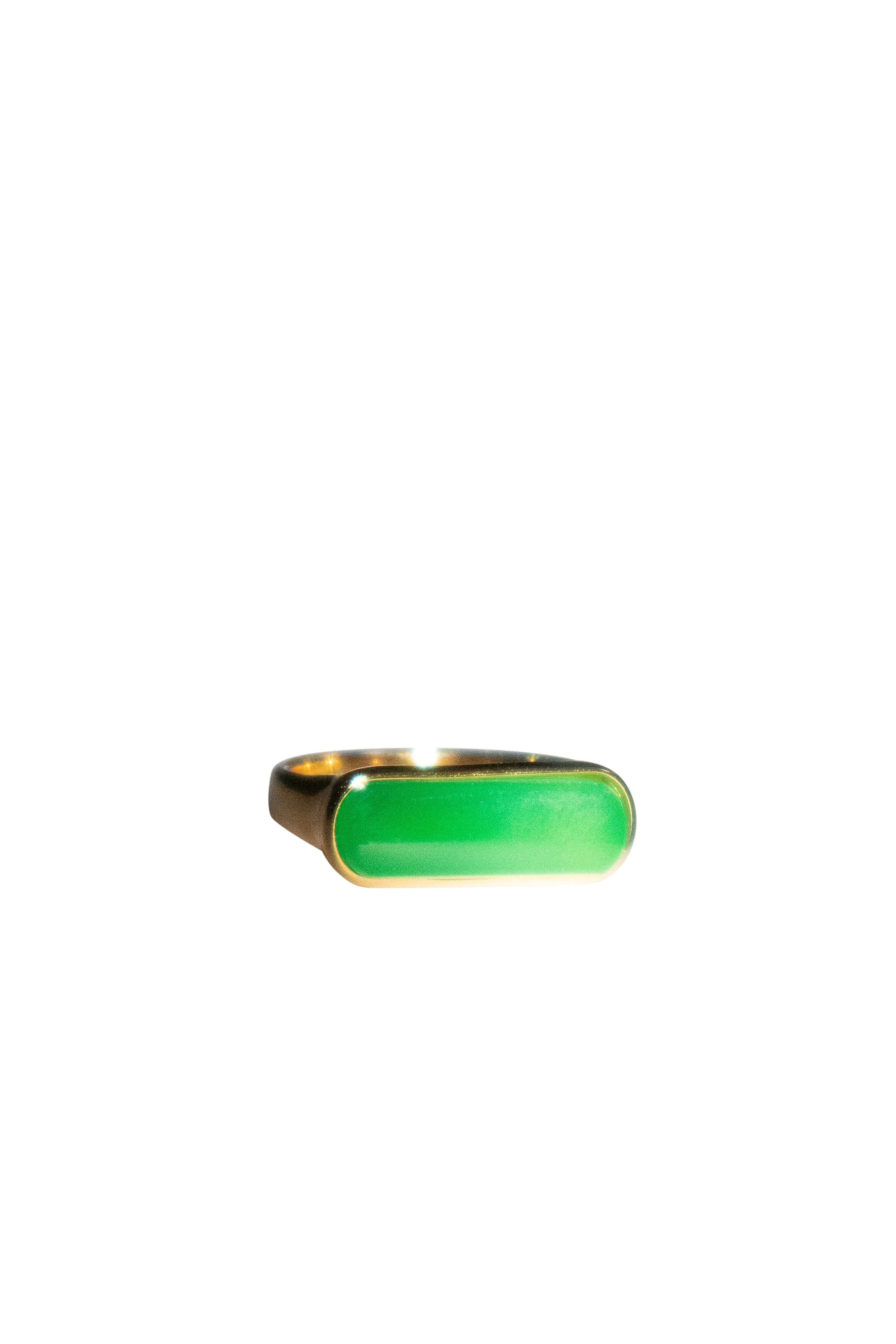 Bar — Slim rectangular signet ring