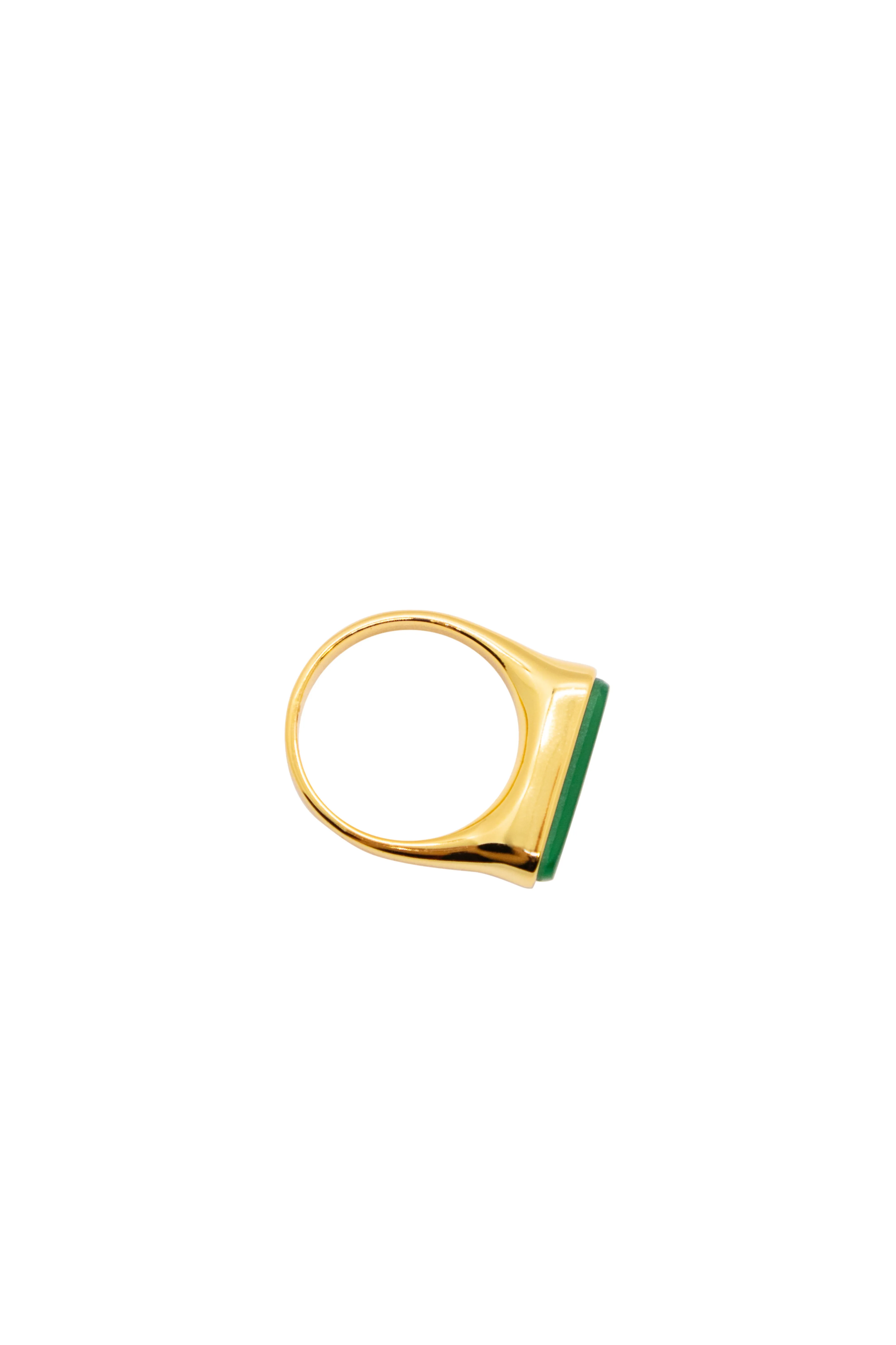 Bar — Slim rectangular signet ring