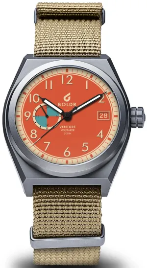 BDR Watch Venture Wayfarer Tangerine D