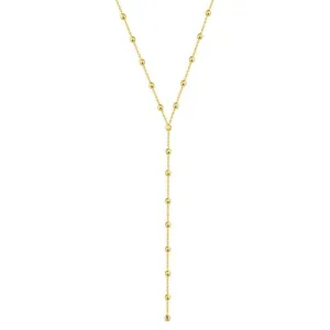 Beaded Lariat Necklace