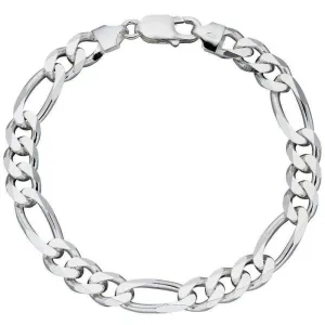 Beginnings Heavyweight Figaro Bracelet - Silver