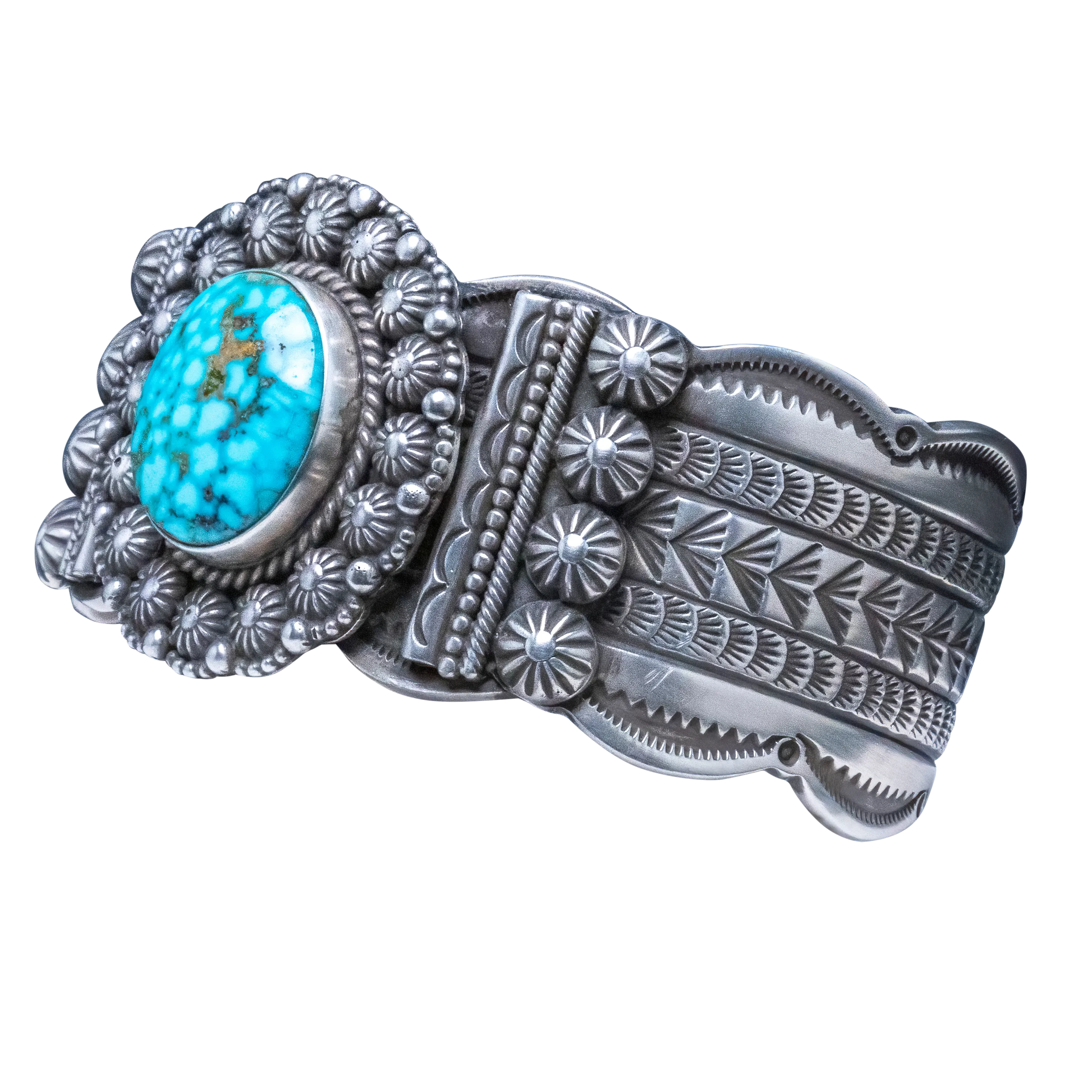 Birdseye Kingman Turquoise Bracelet | Michael & Rosita Calladitto