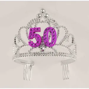 BIRTHDAY TIARA 50