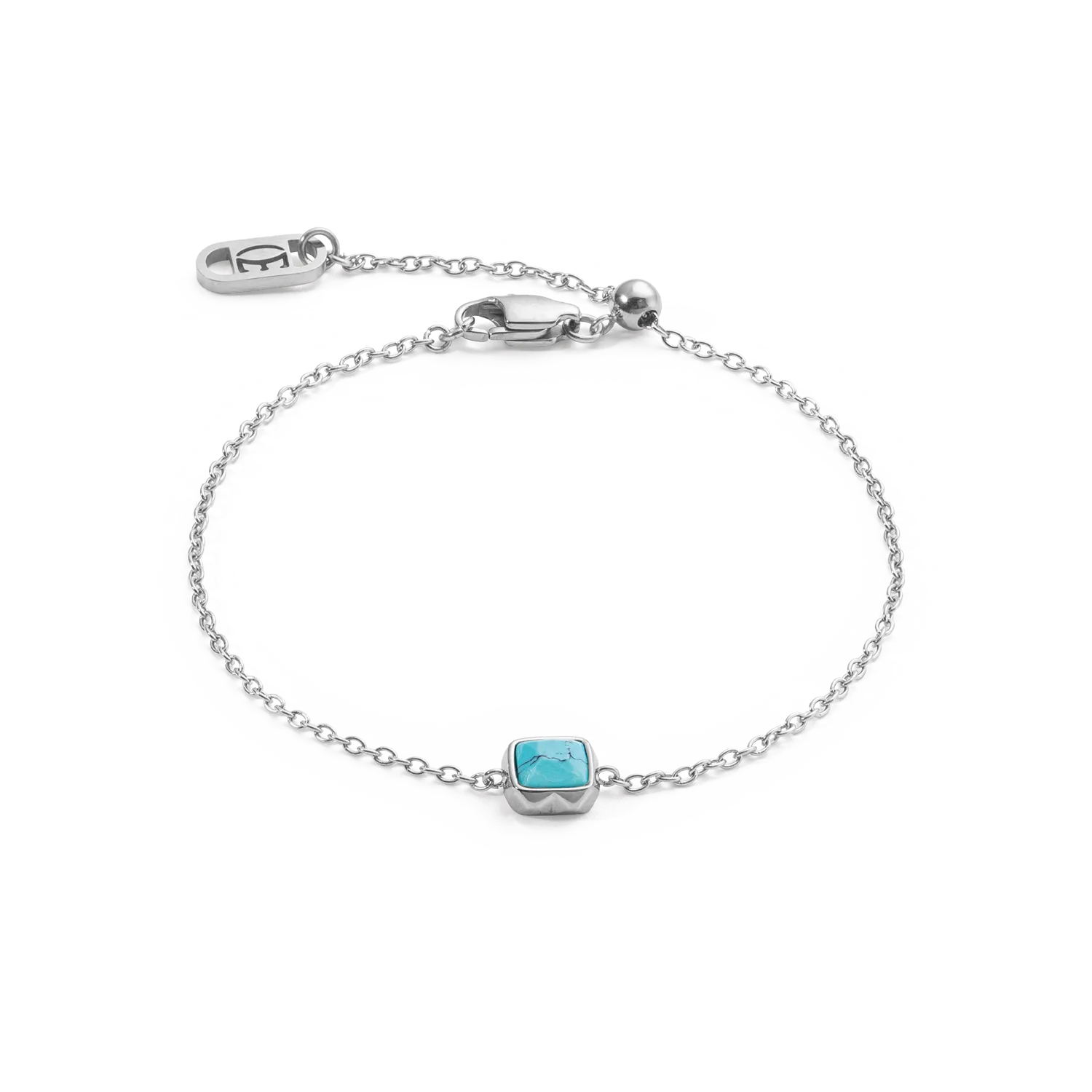 Birthstone December Bracelet Turquoise Silver