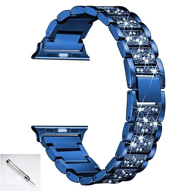 Blue Bands For Series 7 6 5 Watchband Correa Women Pulsera Bracelet