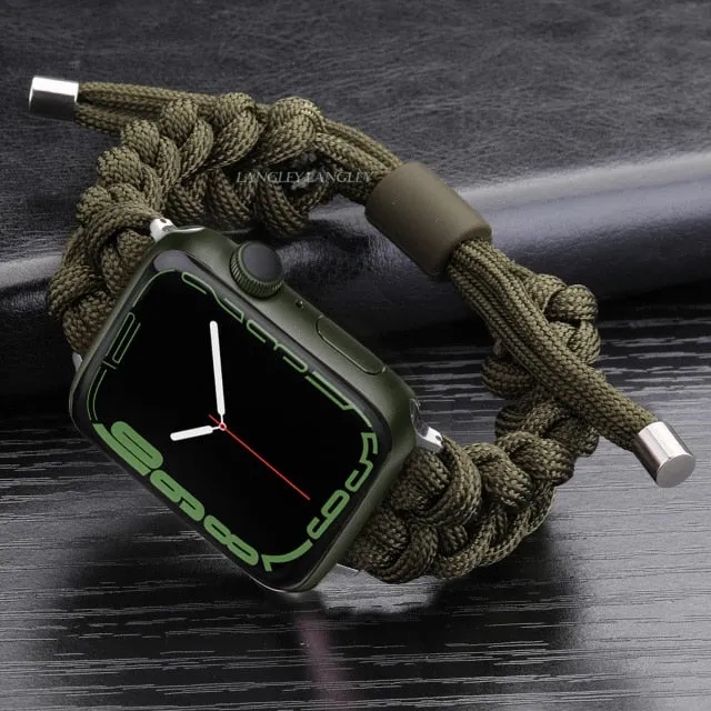 Braided Sport Strap iWatch Woven Wristband |Watchband| Series 7 6 5 4