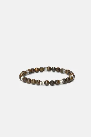 Bronzite Beaded Bracelet