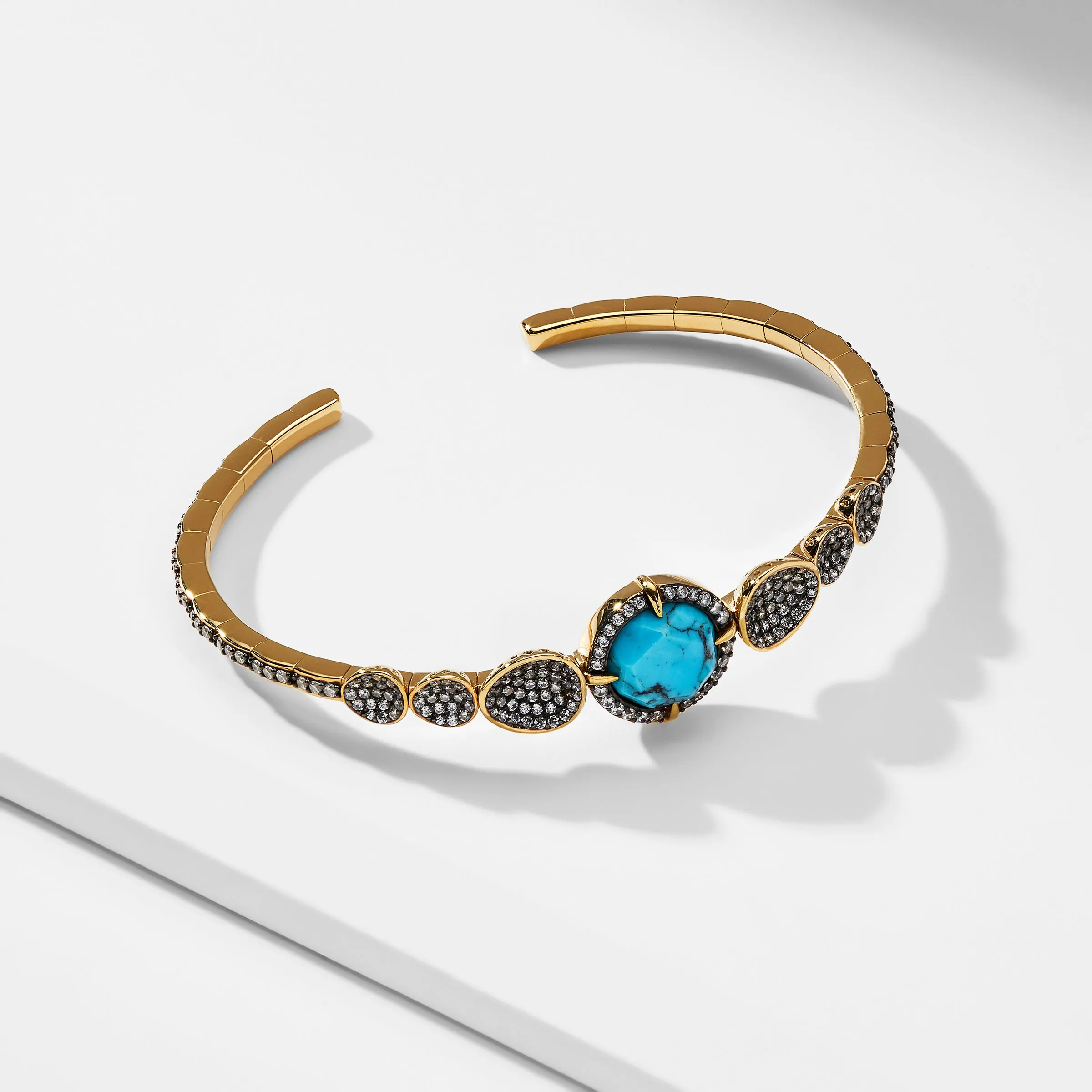 CAPRI TURQUOISE FLEXI CUFF