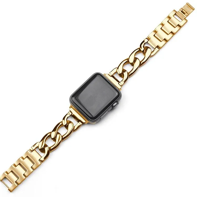 Chainlink Bracelet Strap Metal Wrist Belt Replacement Clock Series