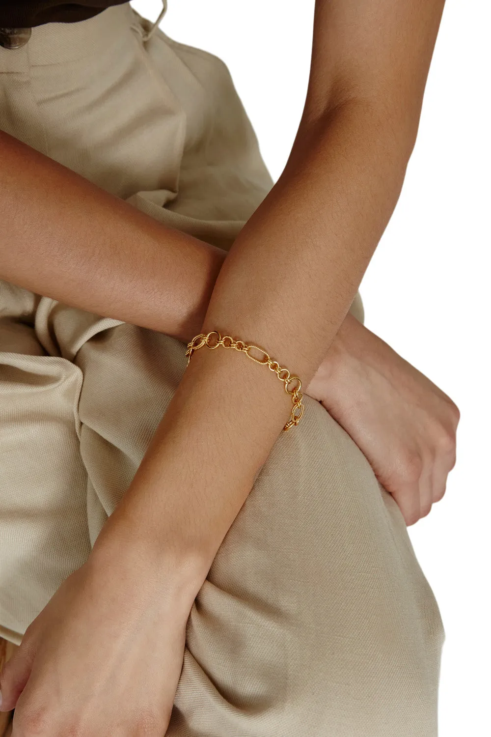 Chan Luu Luca Bracelet in Yellow Gold