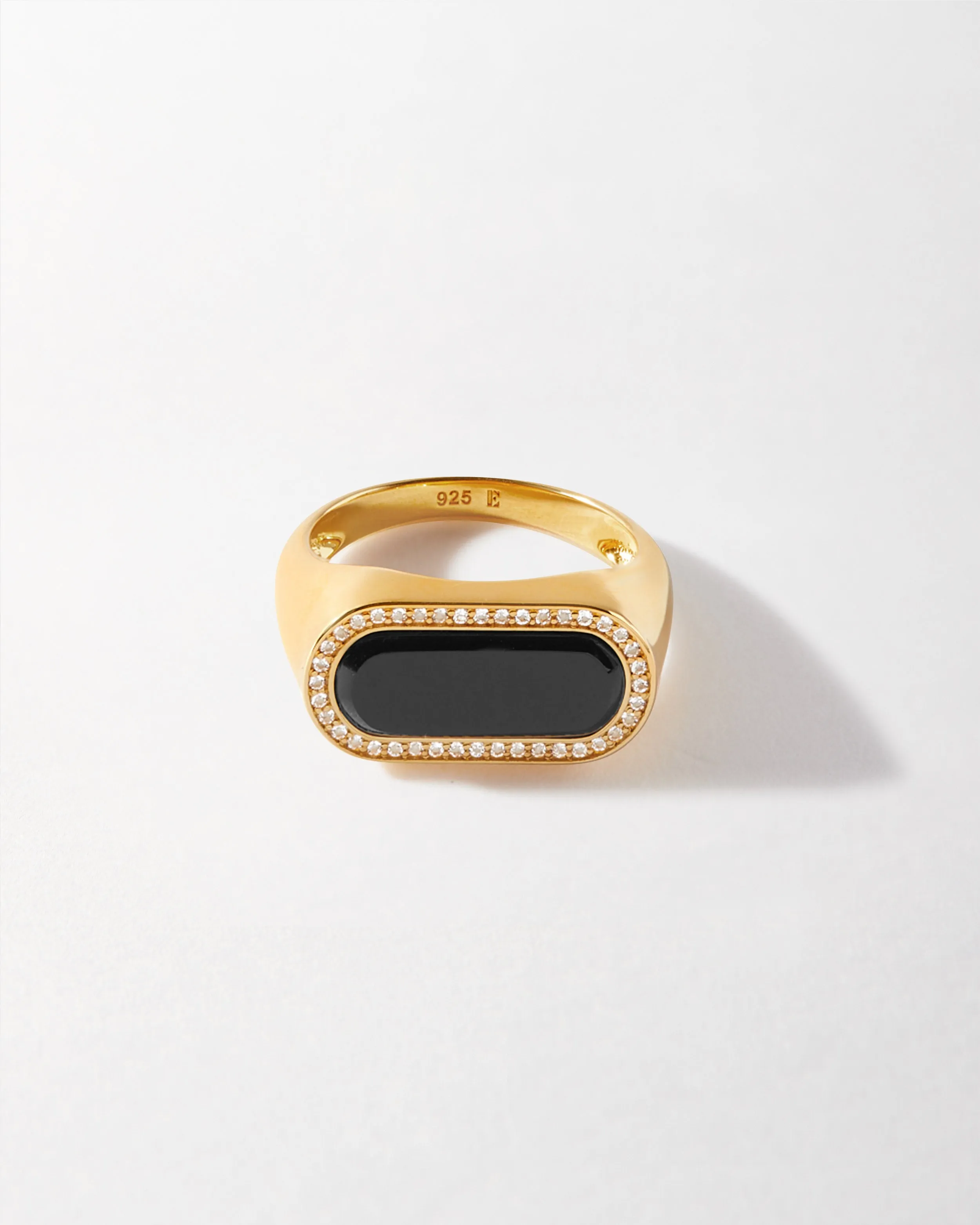 Charlotte Collins Black Onyx Statement Ring