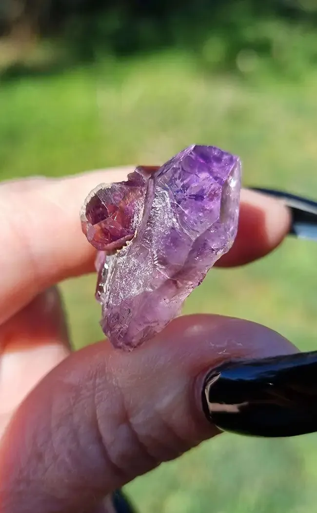 Chiredzi Amethyst Smoky Elestial Quartz Crystal