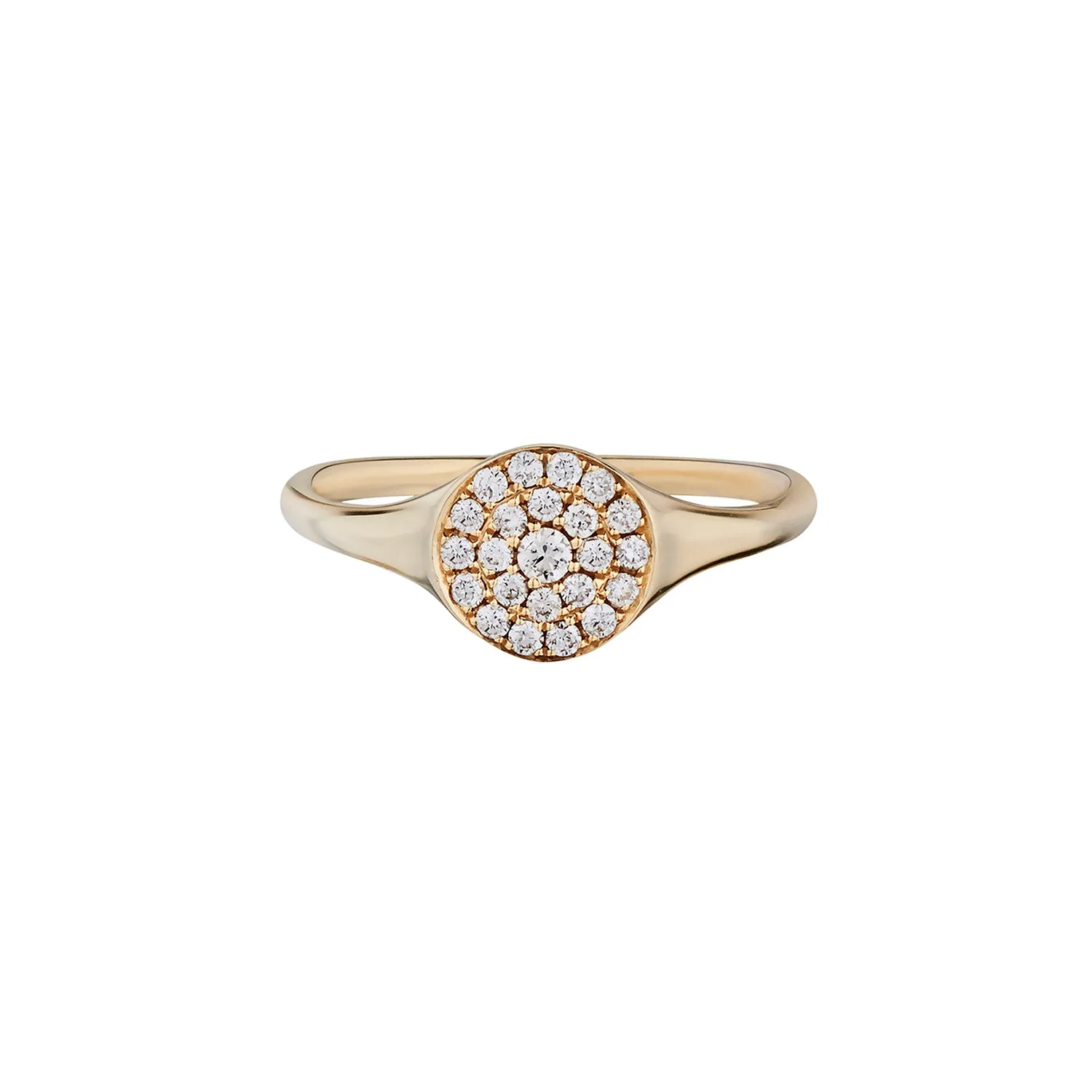 DIAMOND SIGNET RING