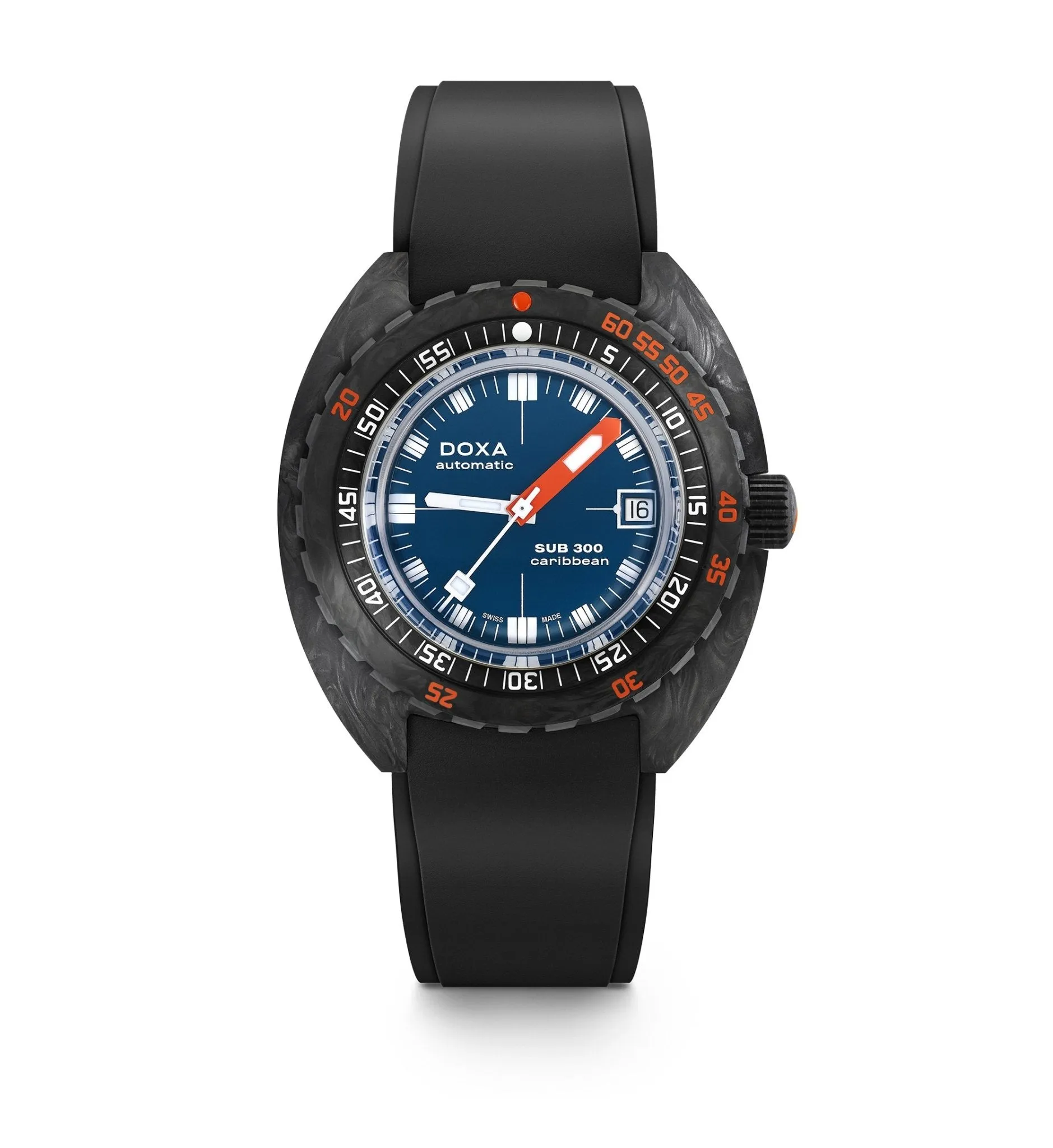 DOXA Sub 300 Carbon Caribbean Black - 822.70.201.32