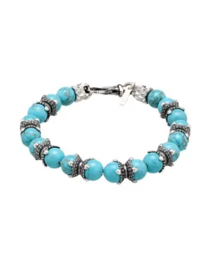 Emanuele Bicocchi Man Bracelet Turquoise L INT