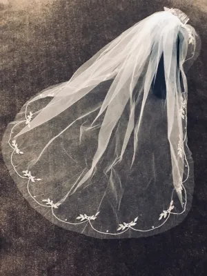 Embroidered Veil