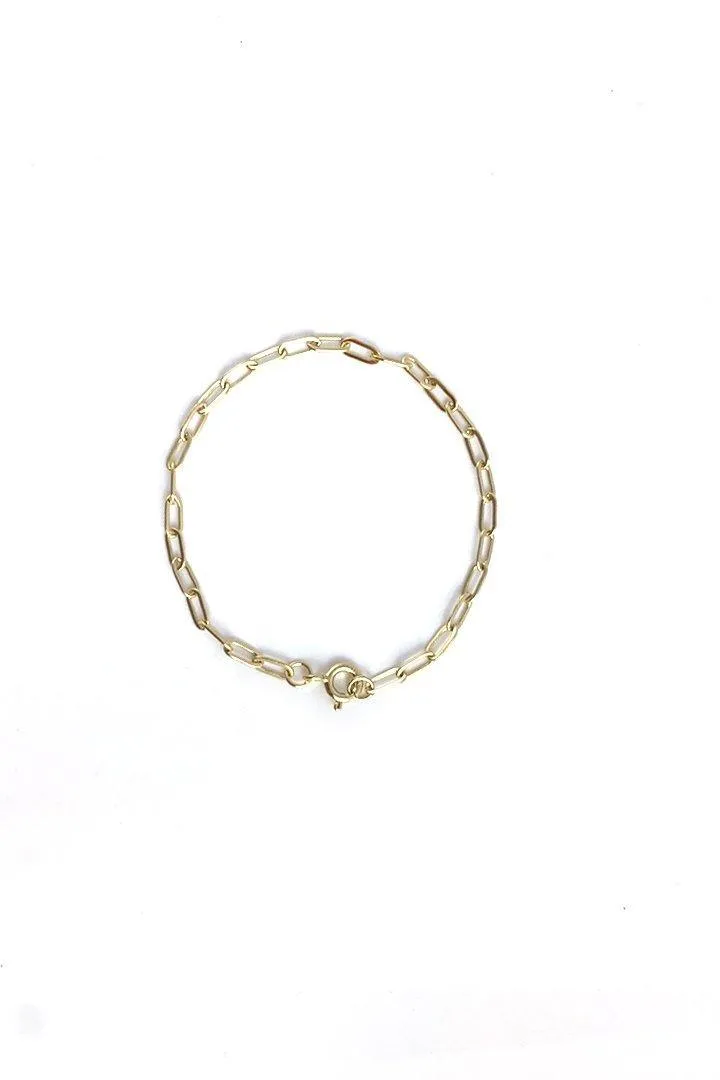 Gold Link Bracelet