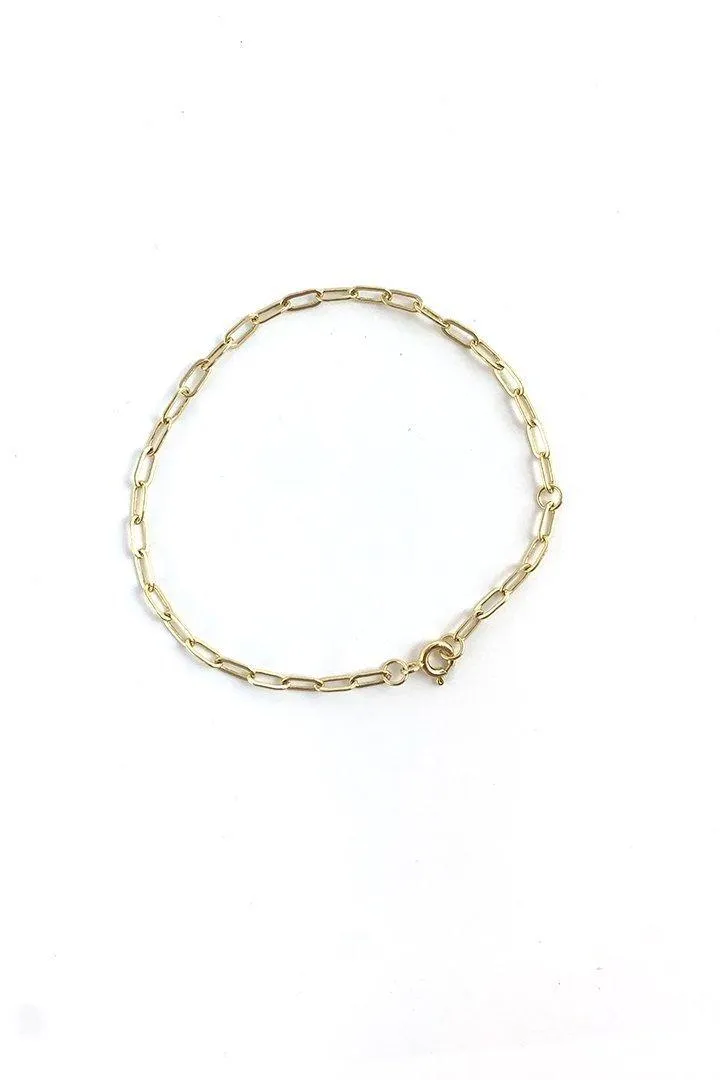 Gold Link Bracelet