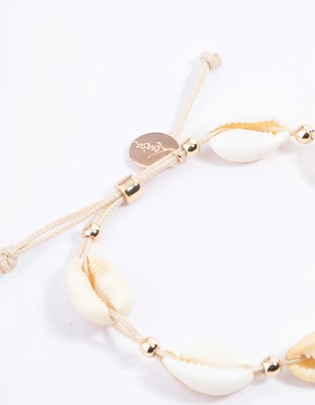 Gold Shell Toggle Bracelet