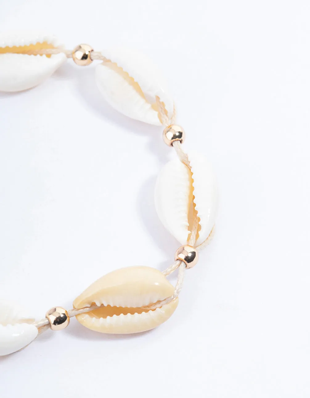 Gold Shell Toggle Bracelet