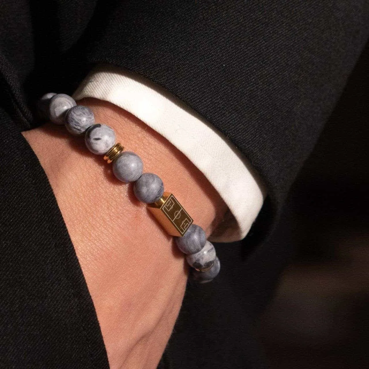 GREY MARBLE BRACELET