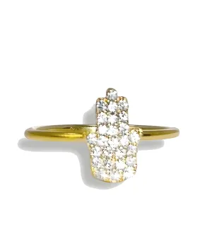 Identity LA Fatima Ring Gold