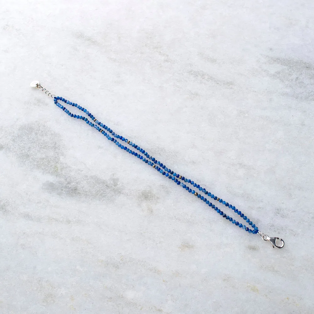 Kyanite, Double bracelet