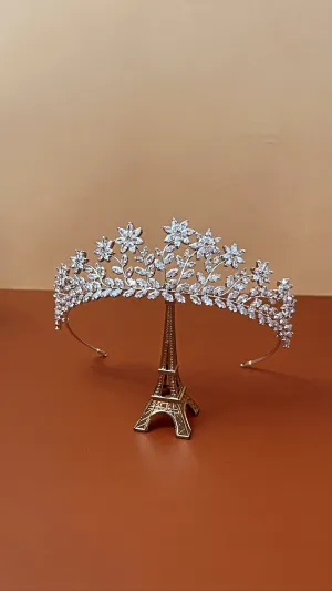 LETIZIA Swarovski Wedding Tiara ( Final Sale )