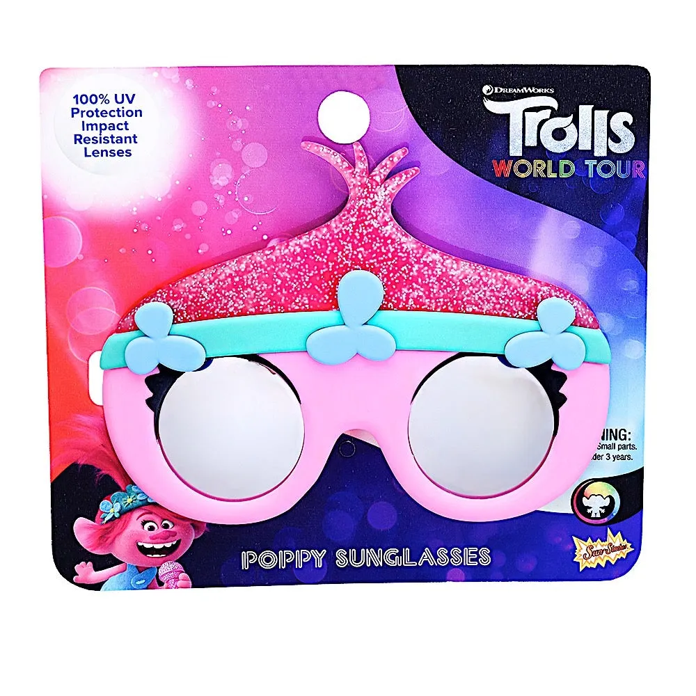 Lil' Characters Poppy Trolls Sunglasses | Sun-Staches