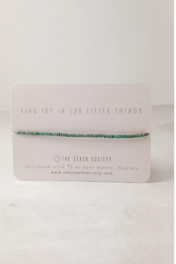 Little Things Bracelet- Turquoise