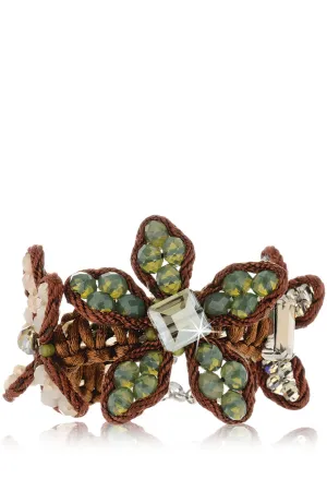 MARCIA SPRING Brown Petrol Bracelet