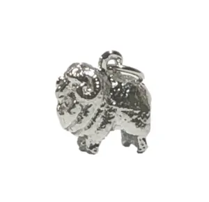 Merino Ram Silver Charm