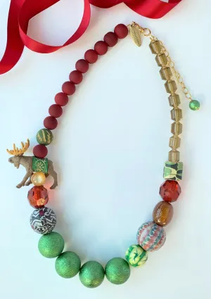 Meryl the Moose Necklace