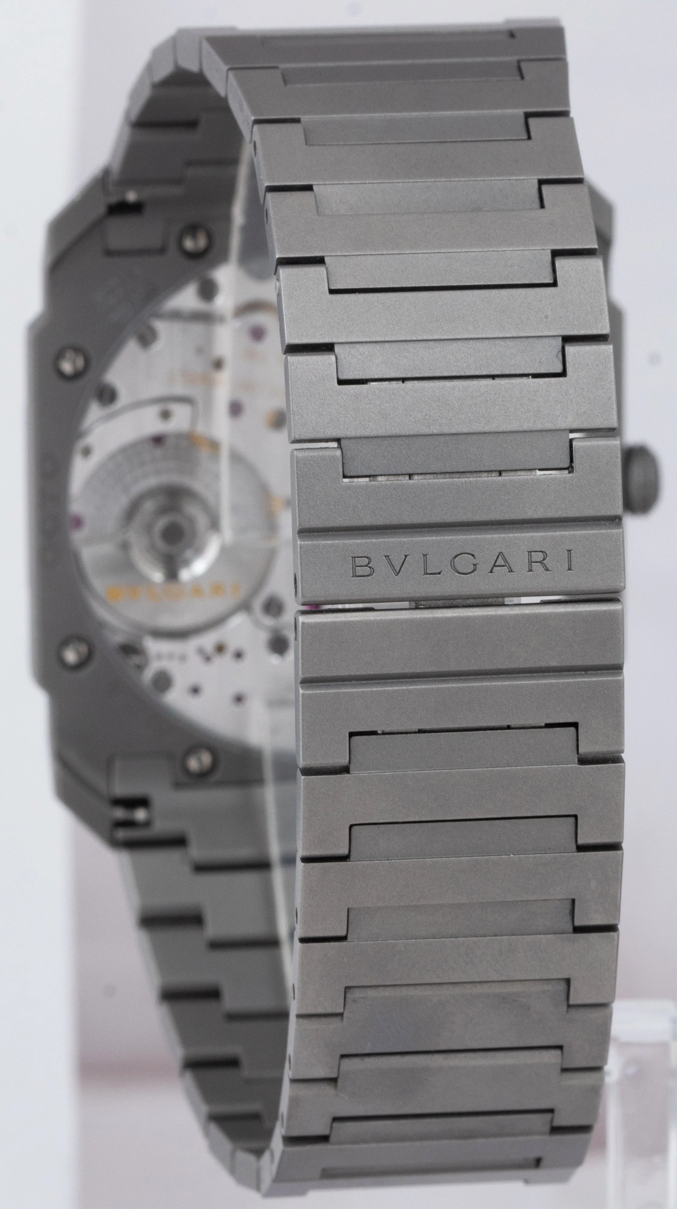 MINT BVLGARI Bulgari Octo Finissimo Titanium 40mm 102713 Automatic Watch PAPERS